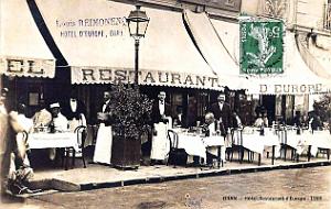 Oran - Hotel-Restaurant d' Europe - 1909